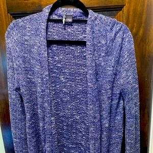Blue cardigan